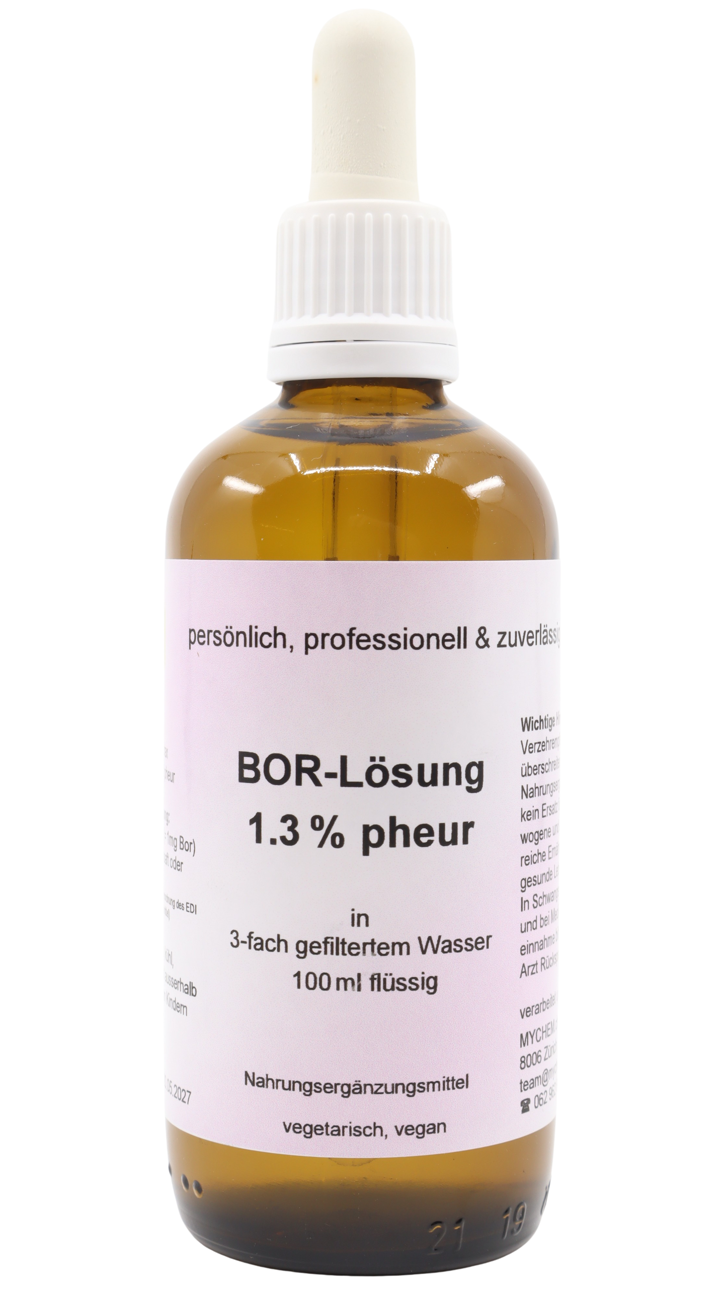Bor-Lösung 1.3%