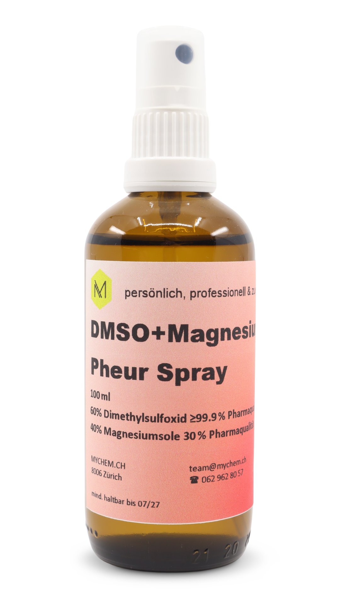 DMSO + Magnesiumöl Spray Pharmaqualität