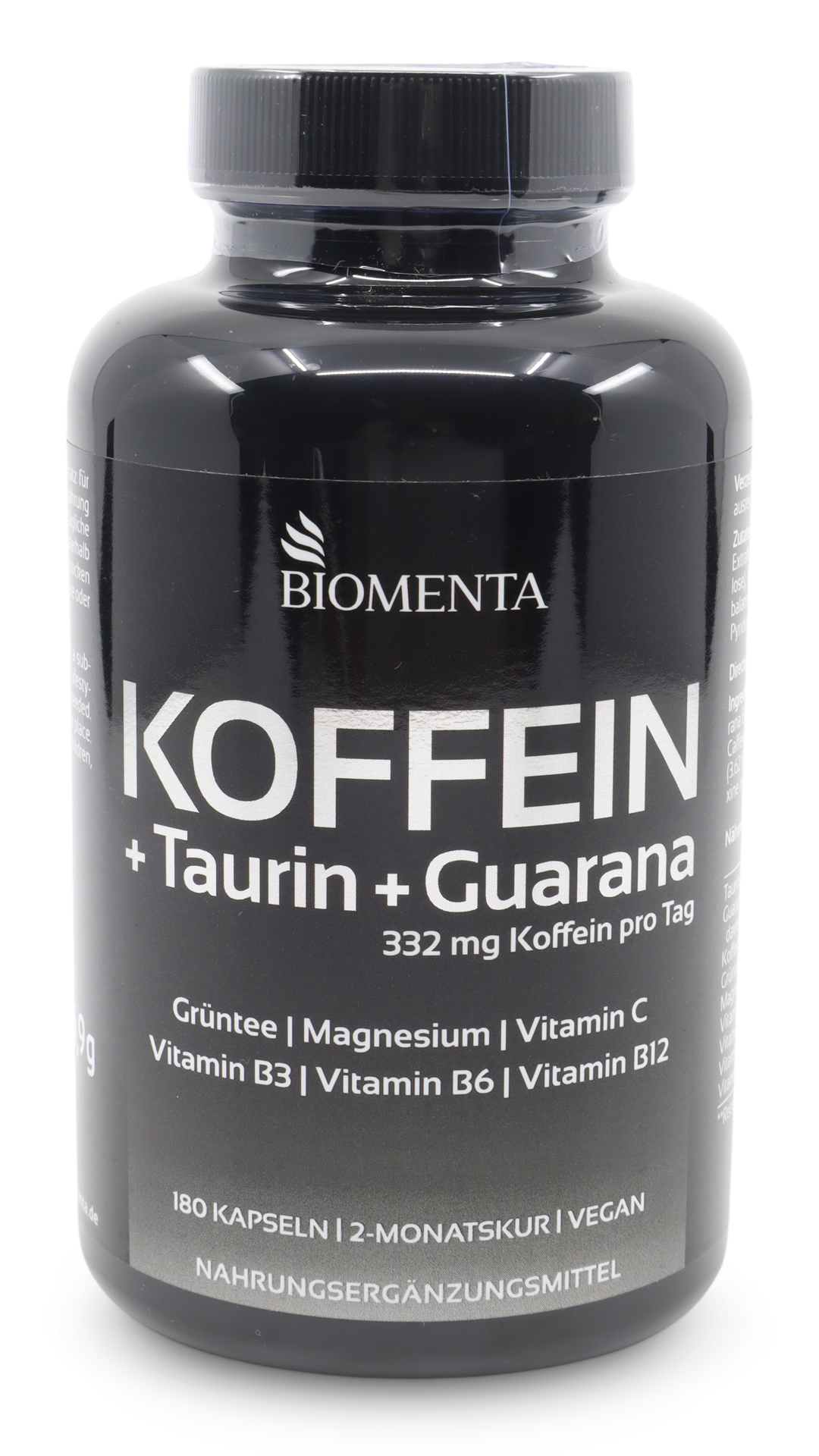 Koffein + Taurin + Guarana Kapseln