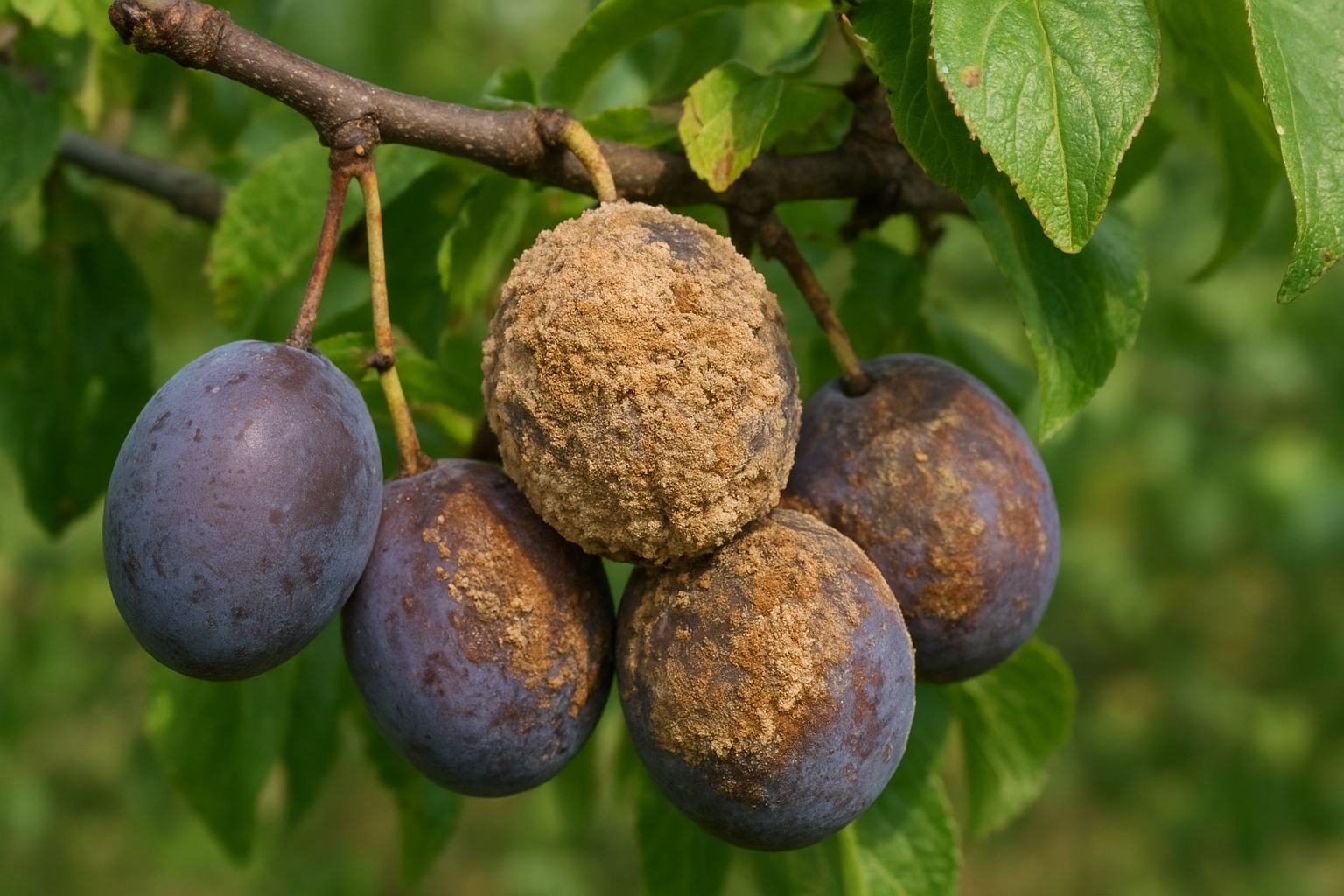 BioClean - Monilia bei Zwetschgen erfolgreich bekämpfen