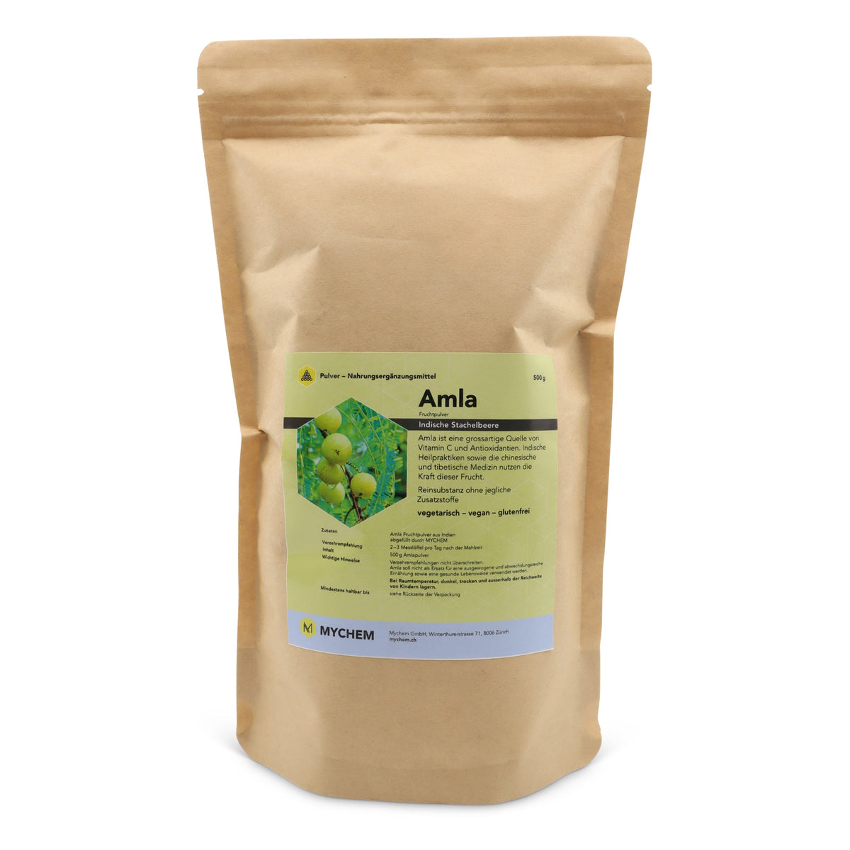 Poudre d&#39;amla, bio, végétalienne