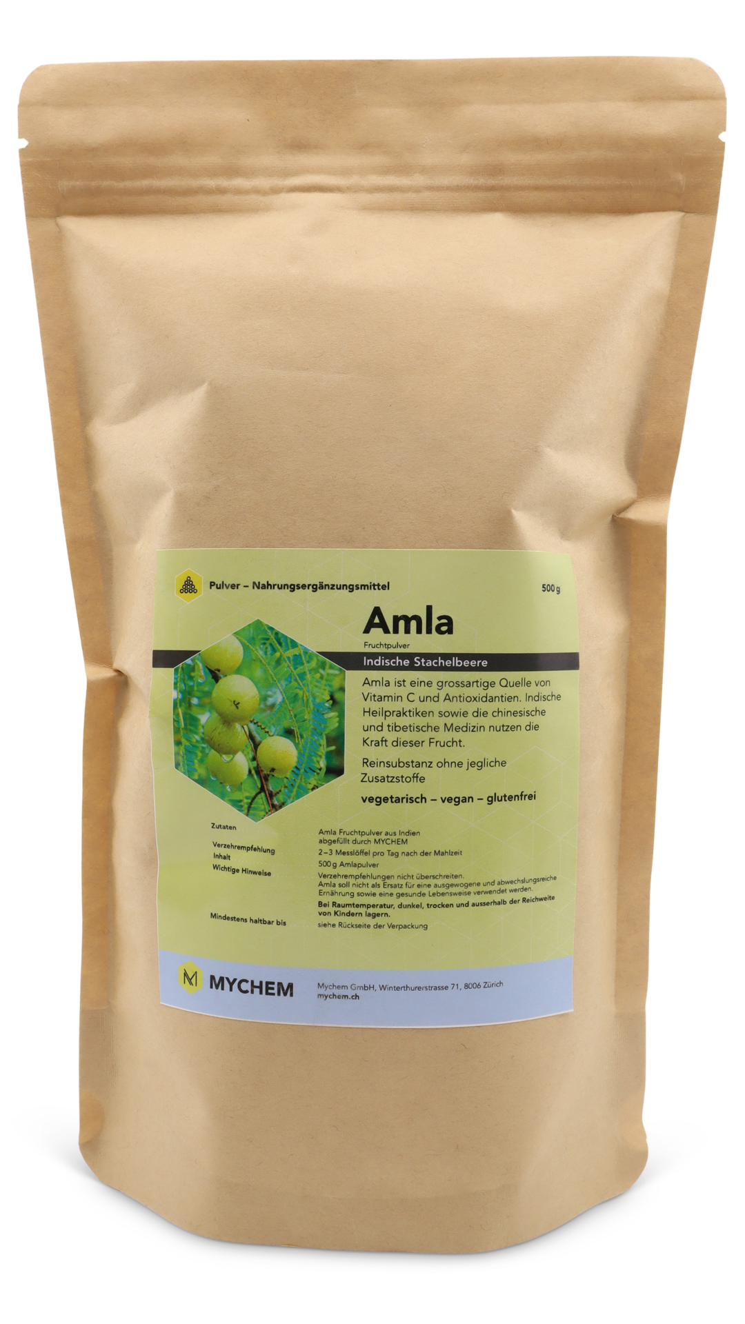 Poudre d'Amla, bio, végétalien, Offre spéciale 2 pour 1