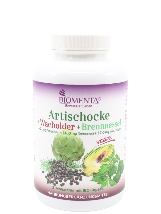 Artichoke + Juniper + Nettle Capsules