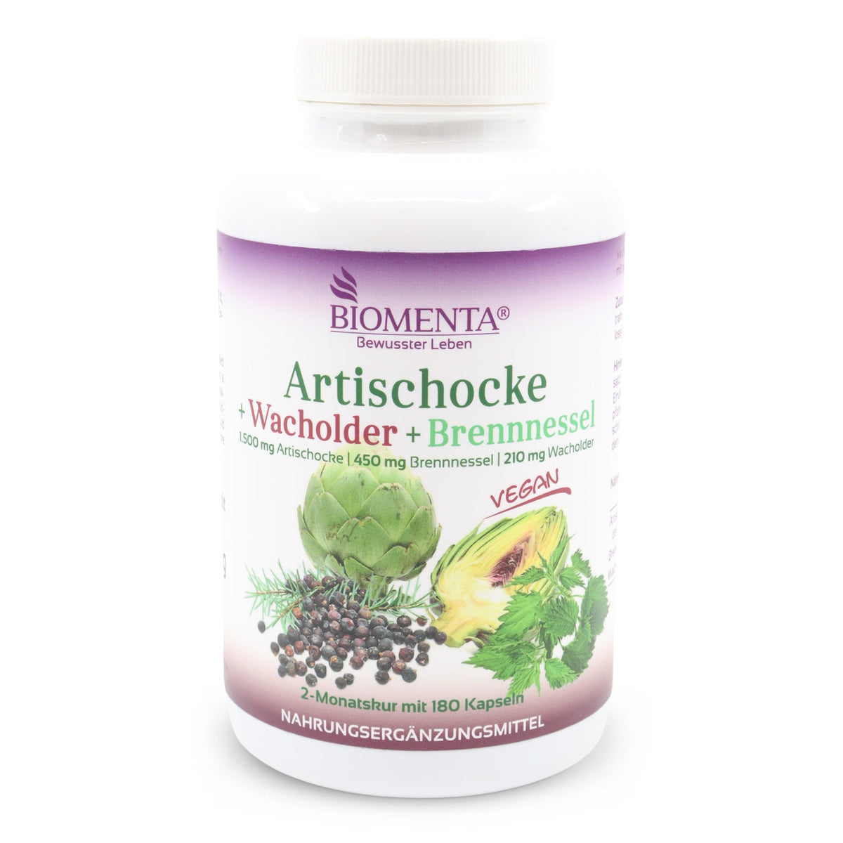 Artichaut + Genévrier + Ortie Capsules