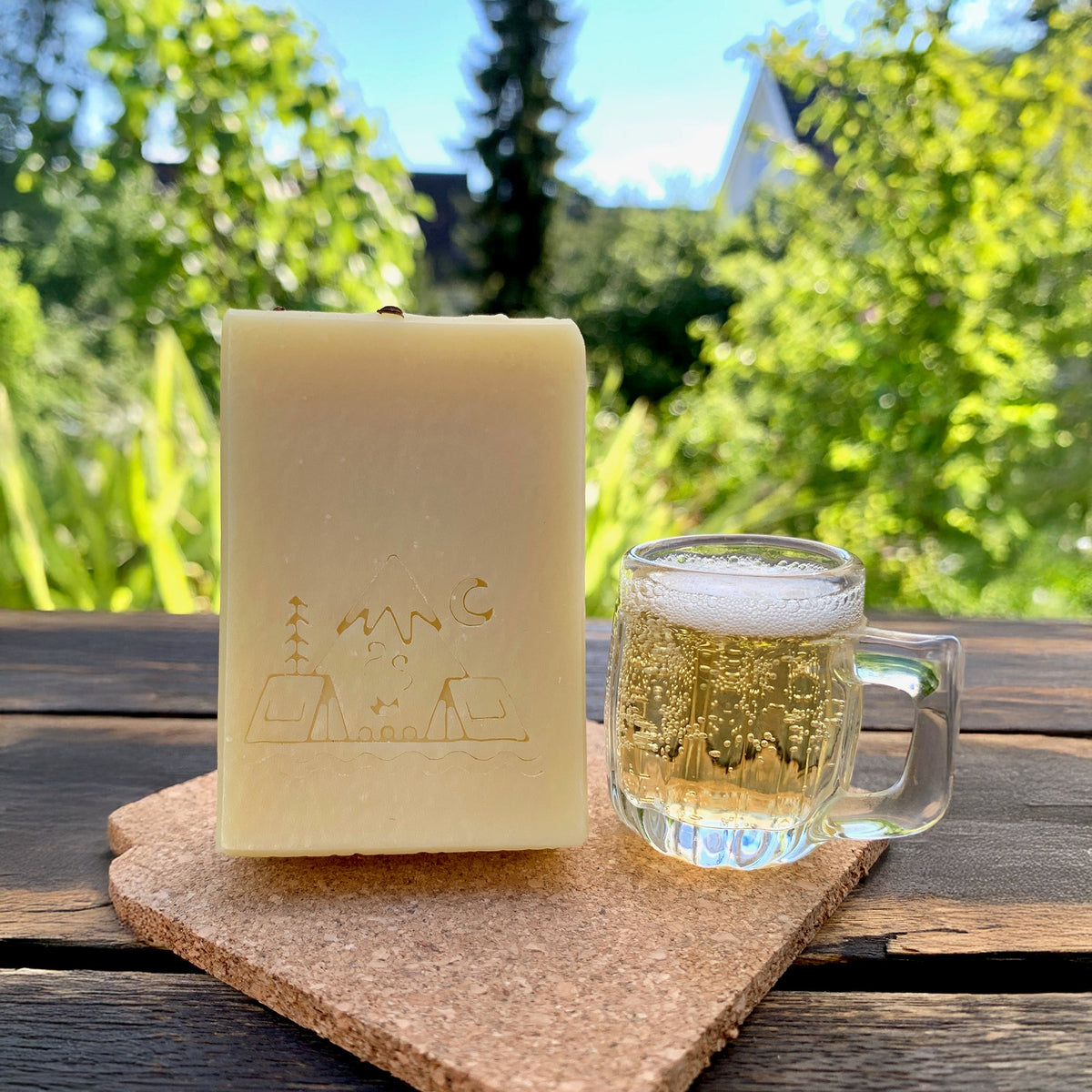 Savon pour les cheveux Bière, végétalien