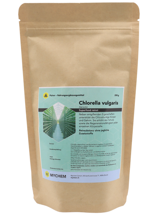 Chlorella vulgaris Pulver, vegan