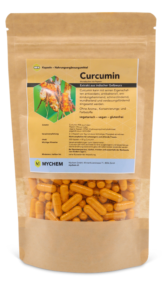 Curcumin Kapseln, vegan