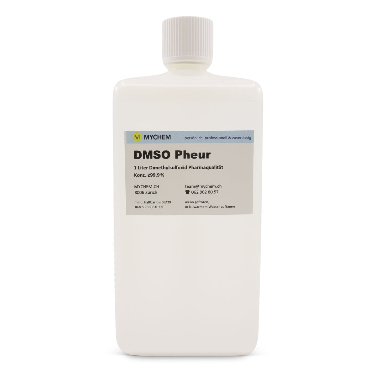 DMSO (diméthylsulfoxyde)