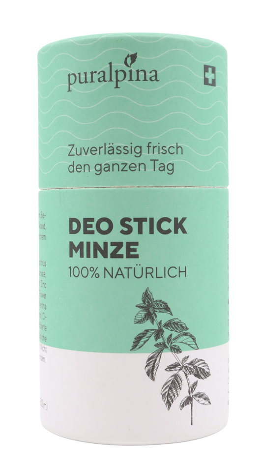 Crème déodorante à la menthe