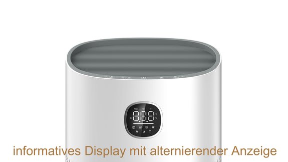 Purificateur d&#39;air haut de gamme : le multitalent ! 3 filtres inclus