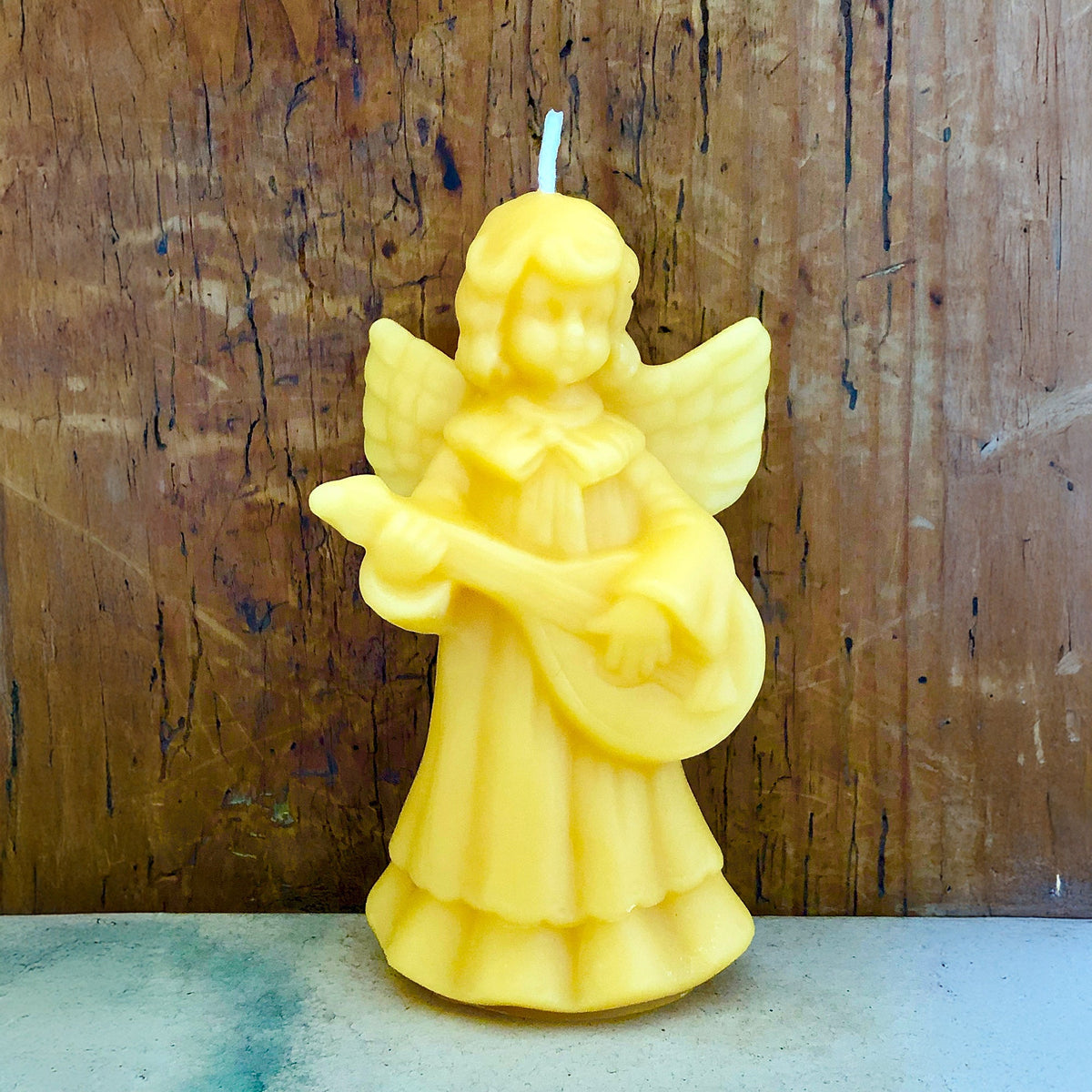 Kerze Engel, Bienenwachs