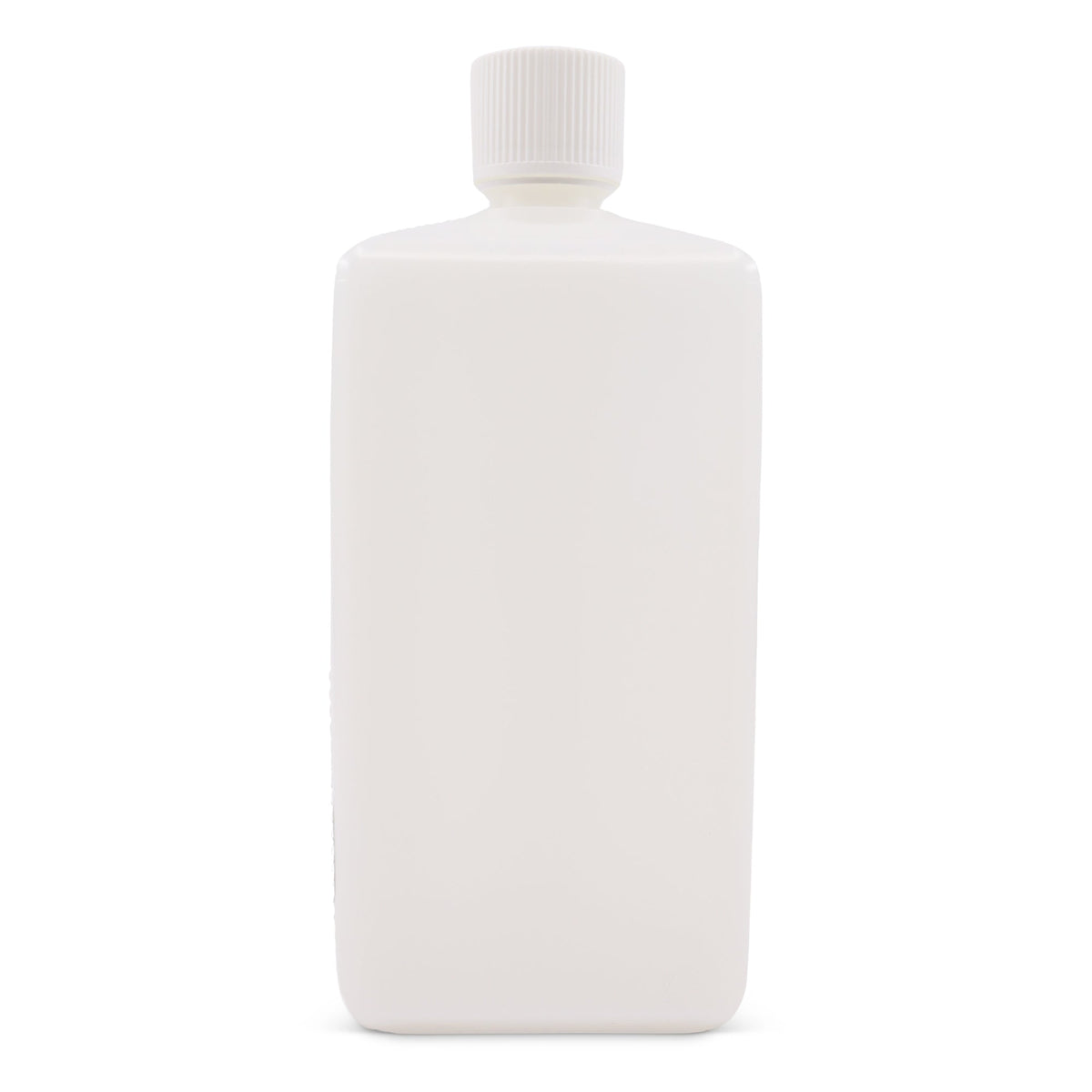 Square HDPE bottle with HDPE tamper-evident screw cap 1 liter