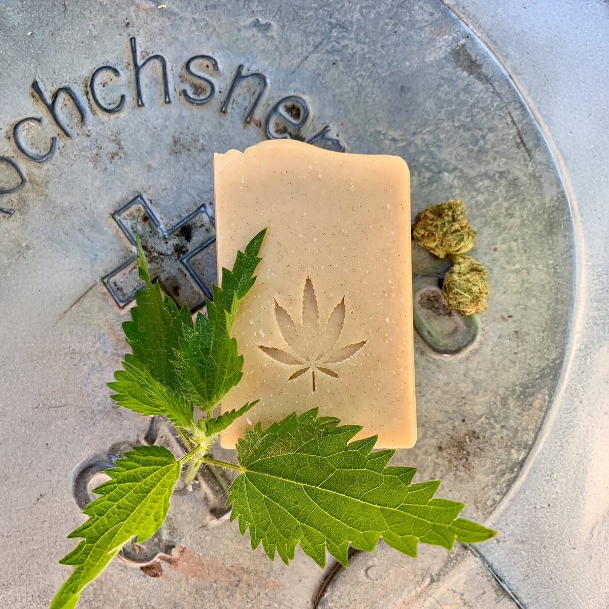 Savon pour les cheveux Chanvre &amp; Ortie, végétalien