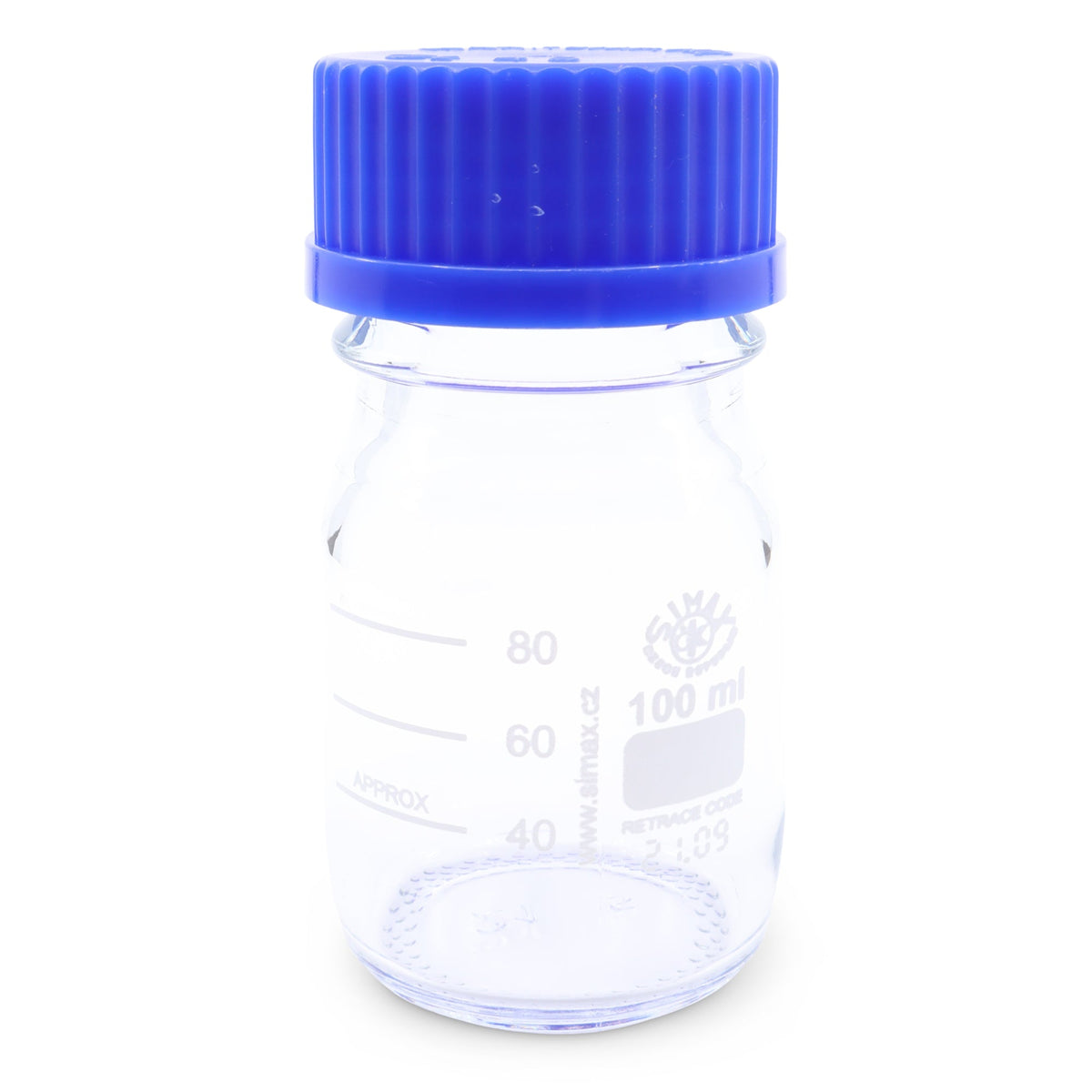 Laboratory bottle glass 100ml