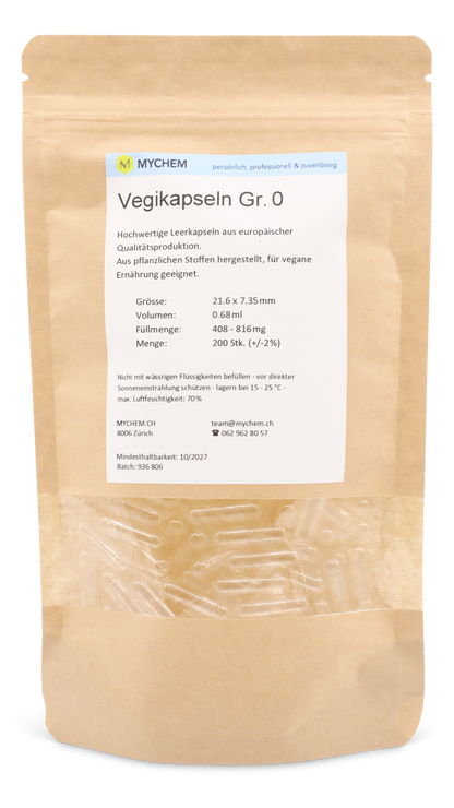 Vegikapseln leer