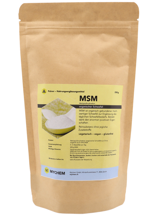 MSM powder, vegan