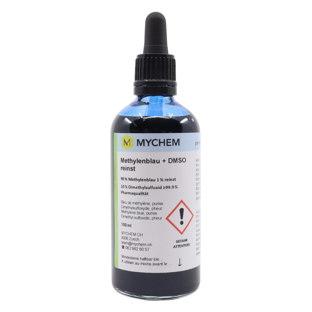 Methylenblau 1 % mit DMSO 10 % – Kombinationslösung 100 ml