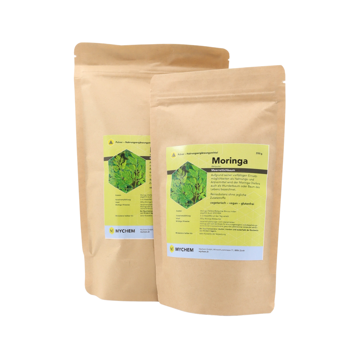 Moringa Oleifera leaf powder, organic, vegan