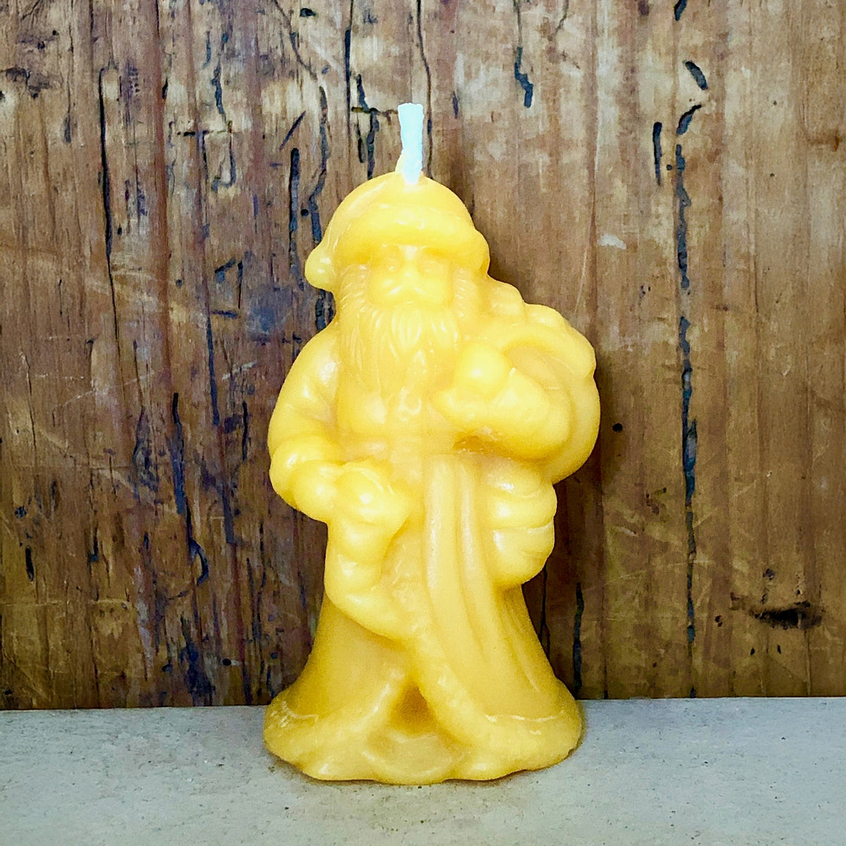 Kerze Nikolaus, Bienenwachs