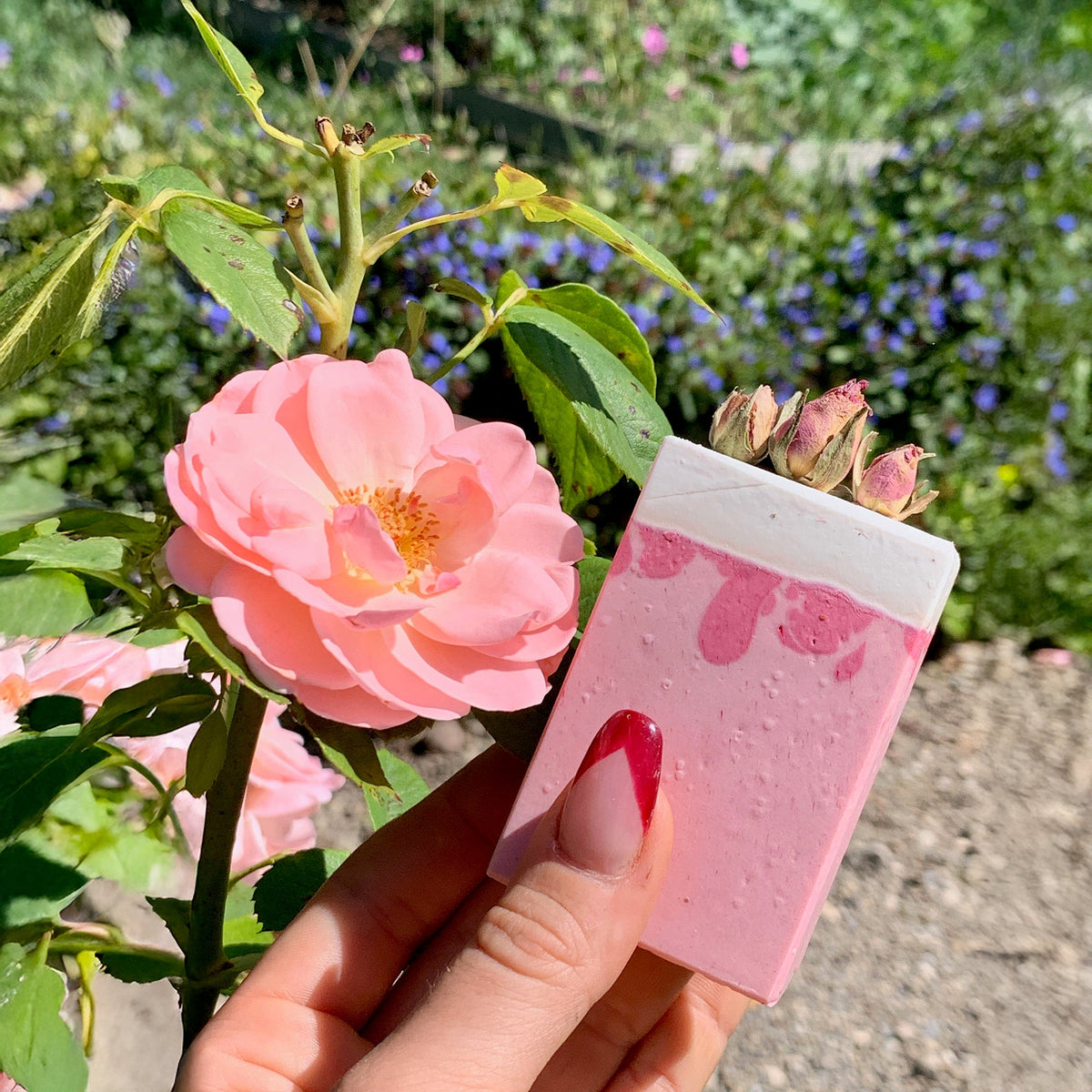 Savon pour les mains Rose