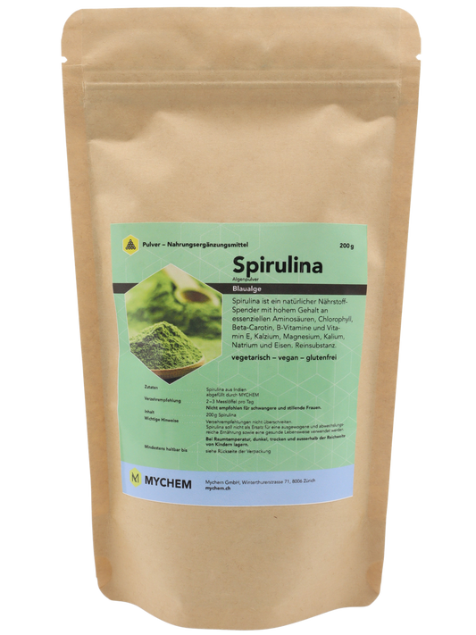 Spirulina powder, vegan