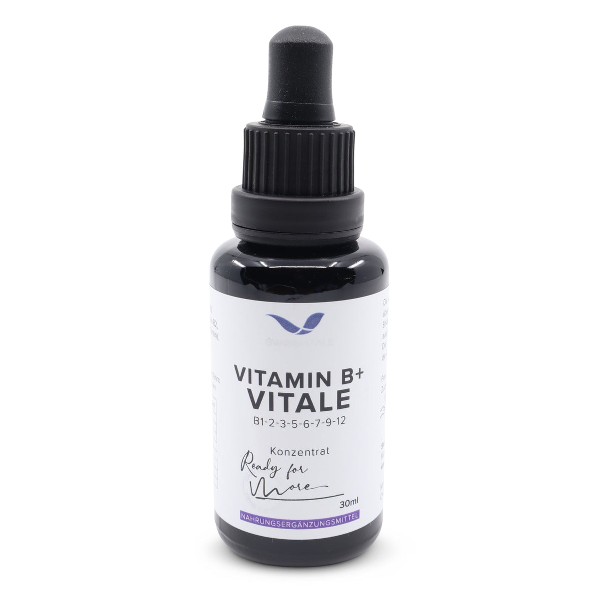 Gouttes de vitamine B+, bio, végétalien