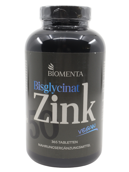 Zink Bisglycinat Tabletten für 2 Jahre