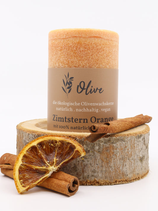 Cinnamon Star Orange Scented Candle