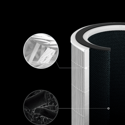 Replacement filter for air purifier sterilizer