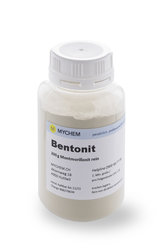 Bentonite powder pure or pharmaceutical quality in plastic box