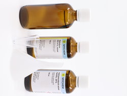 Natriumchlorit 28% / 25% reinst 100ml 250ml (NaClO2) in brauner Glasflasche mit Tropfeinsatz