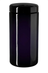 Miron purple glass liter can